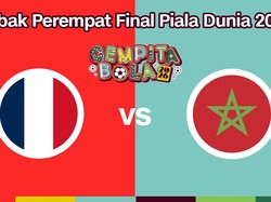 Cover Live Report - Babak Perempat Final Piala Dunia 2026 (Prancis vs Maroko)