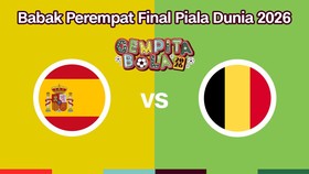 Cover Live Report - Babak Perempat Final Piala Dunia 2026 (Spanyol vs Belgia)