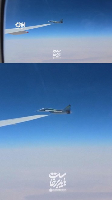 Jet Tempur Iran Kawal Pesawat Pembawa Jenazah Khamenei