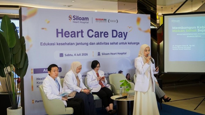 Rangkaian aktivitas Heart Care Day yang digelar Siloam Heart Hospital