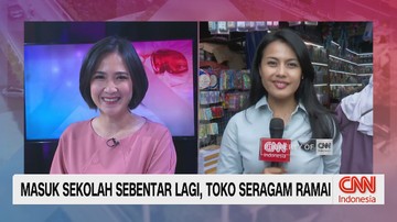VIDEO: Masuk Sekolah Sebentar Lagi, Toko Seragam Ramai