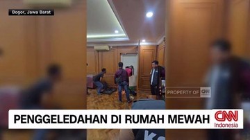 VIDEO: Momen Penggeledahan Rumah Mewah di Kawasan Sentul Bogor