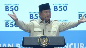Peluncuran B50 Oleh Presiden Republik Indonesia Prabowo Subianto di Karawang, Kamis, 9 Juli 2026.