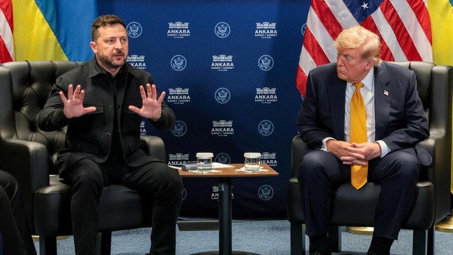 Donald Trump bukan hanya salah saat menyebut Iran sebagai Jepang, tapi juga salah menyebut Presiden Volodymyr Zelensky sebagai Vladimir Putin.
