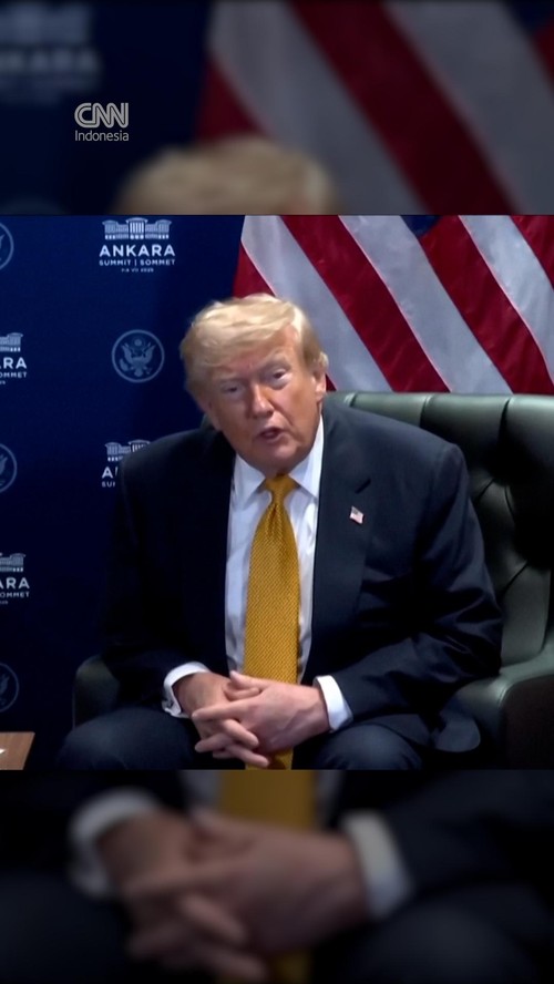 Kata-kata Trump Perintahkan AS Bakal Serang Iran Lagi