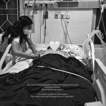 Antar ke Peristirahatan Terakhir, Audi Marissa Bersimpuh & Menangis di Makam Sang Ayah