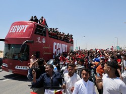 Video Warga Mesir Sambut Mo Salah cs Bak Pahlawan