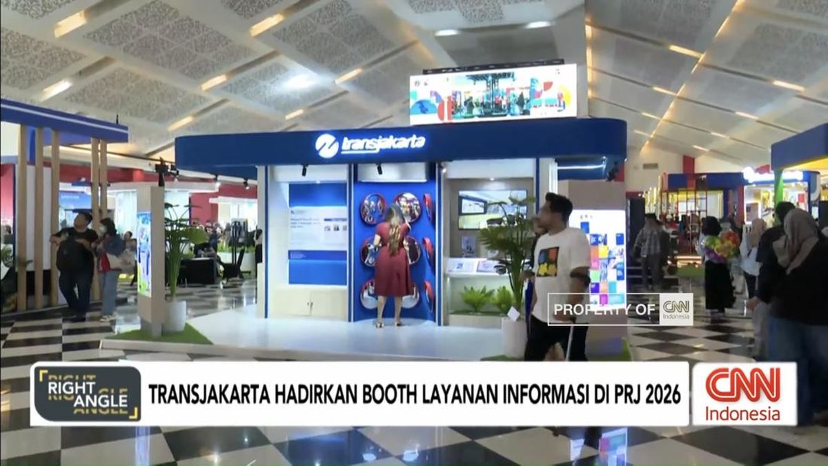 Booth Transjakarta di PRJ 2026 Permudah Akses Informasi Warga