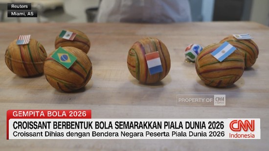 Croissant Berbentuk Bola Semarakkan Piala Dunia 2026
