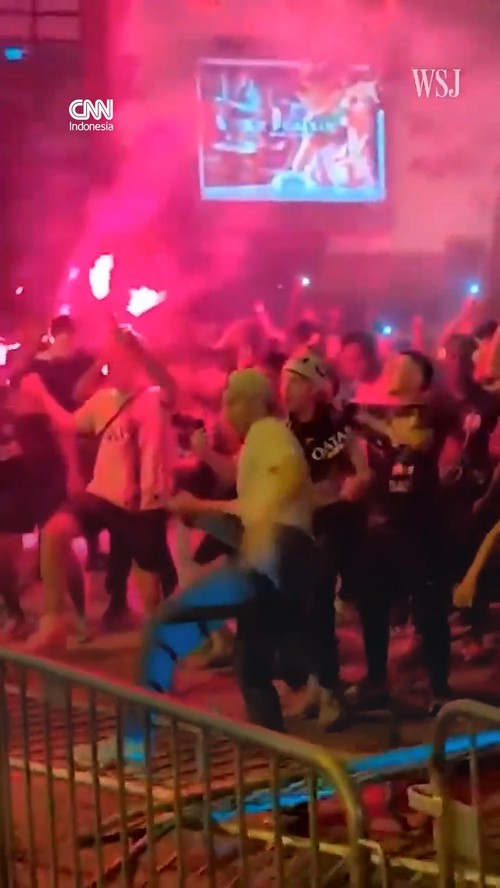 Fans Maroko Turun ke Jalan usai Kalah dari Prancis, Skor Akhir 0-2