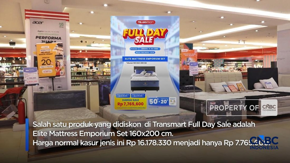 Jaminan Nyaman, Cek Promo Tempat Tidur di Transmart