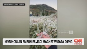 Kemunculan Embun Es Jadi Magnet Wisata Dieng