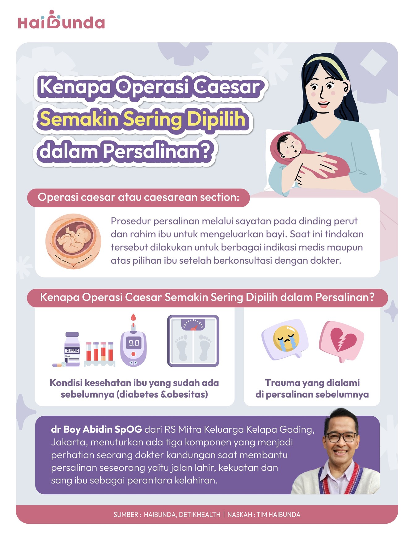 Kenapa Operasi Caesar Semakin Sering Dipilih dalam Persalinan&quest;