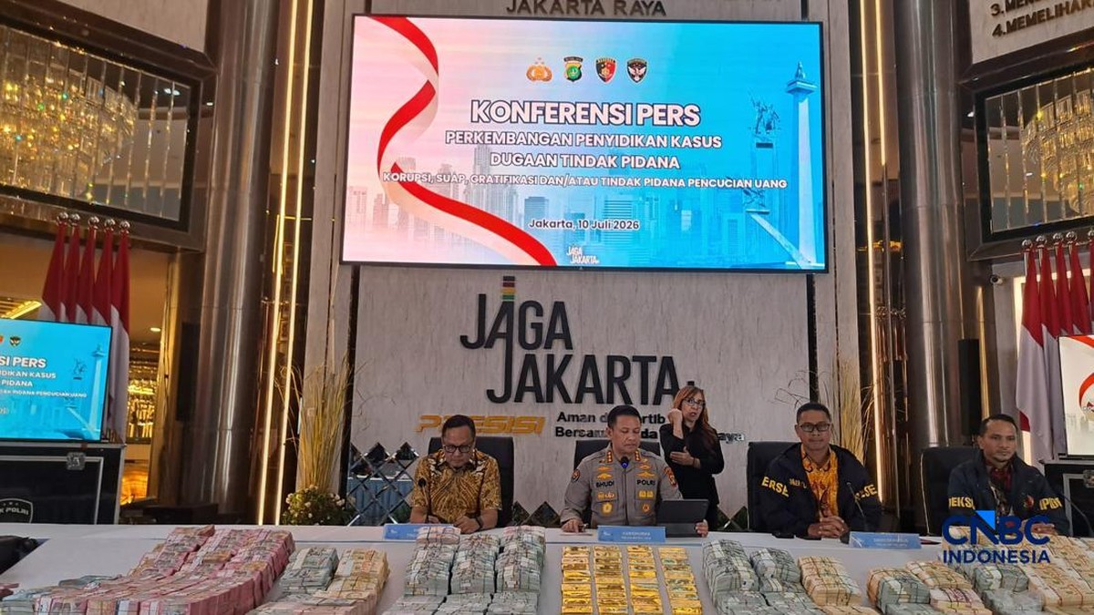 Potret 74 Kg Emas-Dolar AS Disita Polisi, Barang Bukti Kasus Korupsi