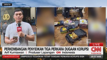 VIDEO: Perkembangan Penyidikan Tiga Perkara Dugaan Korupsi