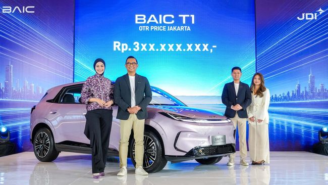 BAIC Indonesia Resmi Luncurkan BAIC T1, Targetkan 16% Pangsa Pasar Segmen Premium Hatchback Crossover EV