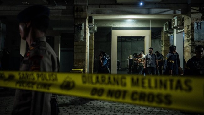 Polisi Kembali Geledah Ruko Terkait Kasus Korupsi TPPU di Jakarta Selatan