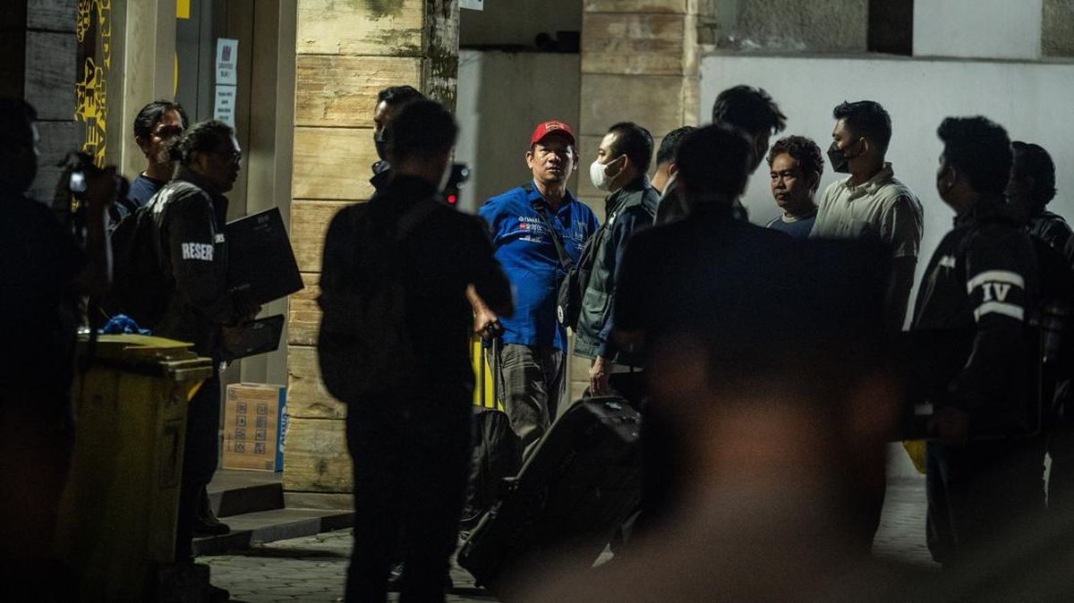 Polisi Kembali Geledah Ruko Terkait Kasus Korupsi TPPU di Jakarta Selatan