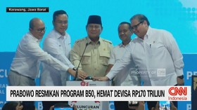 Prabowo Resmikan Biodiesel B50, Klaim Hemat Devisa Rp170 Triliun