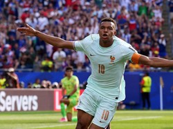 Soccer Football - FIFA World Cup 2026 - Quarter Final - France v Morocco - Boston Stadium, Foxborough, Massachusetts, U.S. - July 9, 2026 France's Kylian Mbappe celebrates scoring their first goal IMAGN IMAGES via Reuters/David Butler Ii