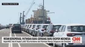 Resmi Beroperasi, Patimban Buka Gerbang Baru Ekspor Indonesia
