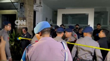 Situasi saat Polisi Kembali Geledah Ruko di Cipete terkait Kasus Korupsi