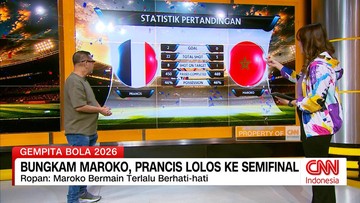 VIDEO: Bungkam Maroko, Prancis Lolos ke Semifinal