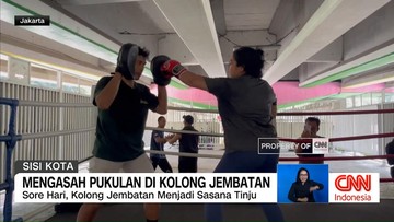 VIDEO: Mengasah Pukulan di Kolong Jembatan