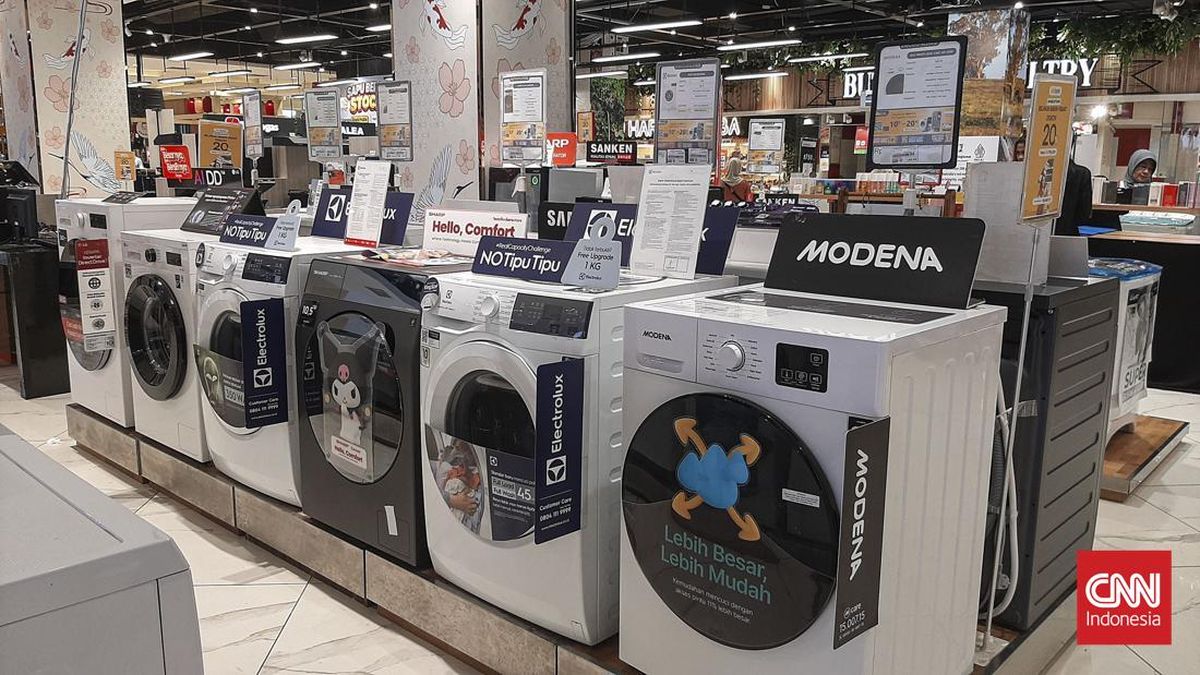 Cus Bawa Pulang Mesin Cuci dan Kulkas Diskonan dari Transmart Hari Ini