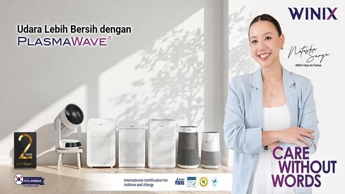 Bersama Natasha Surya dan komunitas pengguna Winix, mengajak masyarakat melihat bahwa udara bersih dapat menjadi bentuk kasih sayang yang dirasakan setiap hari