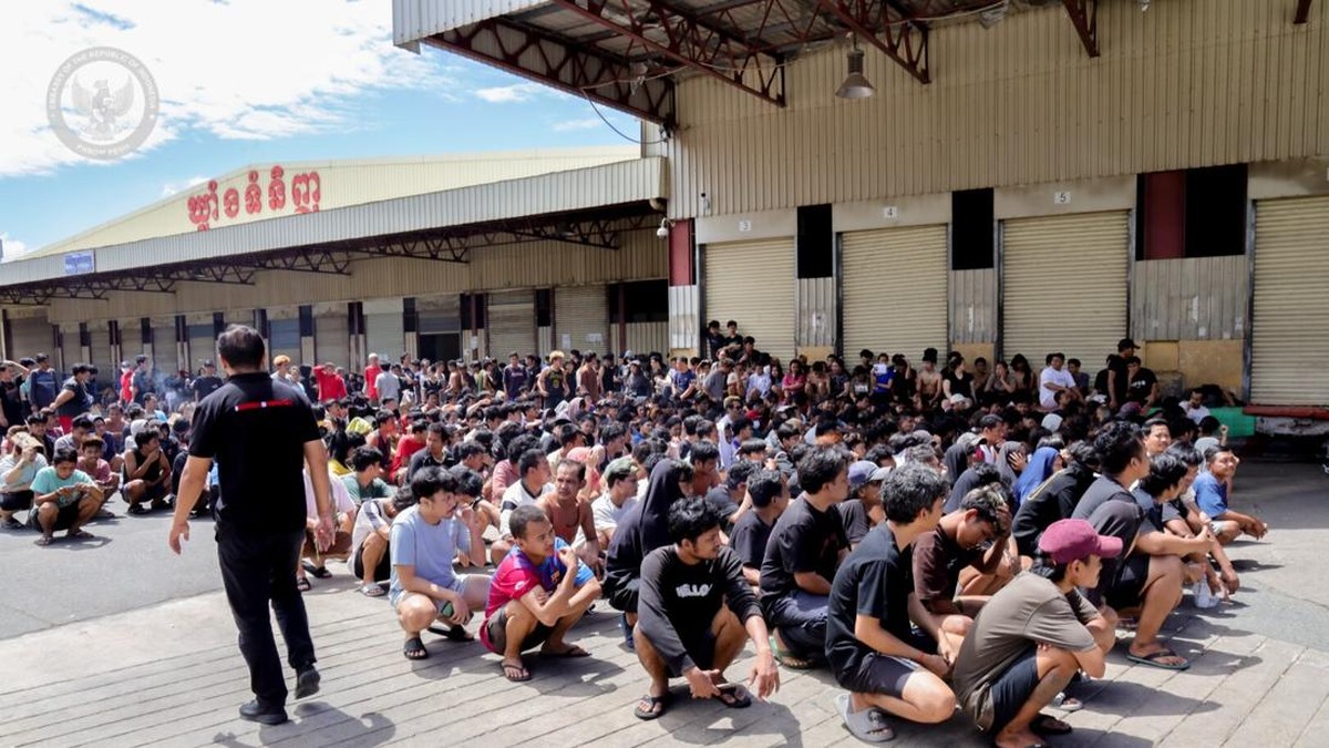 Penggrebekan Kerajaan Tipu-Tipu Kamboja, 1.100 WNI Ditahan di Imigrasi