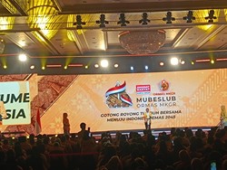 Buka Mubeslub Ormas MKGR, Bahlil Ajak Kader Bersiap untuk Pemilu 2029