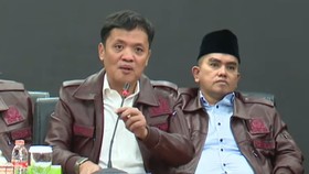 Konfrensi Pers Ketua Komisi III DPR RI ,  Habiburokhman