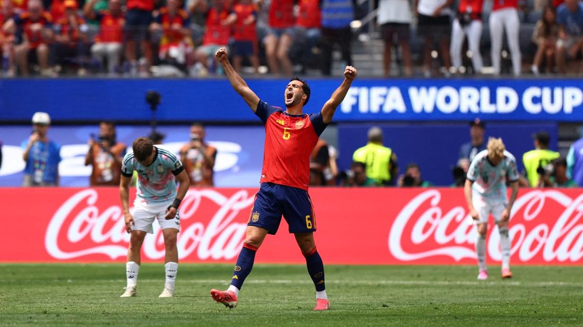 Spanyol Tumbangkan Belgia 2-1, Tiket Semifinal Sukses di Tangan