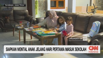 VIDEO: Siapkan Mental Anak Jelang Hari Pertama Masuk Sekolah