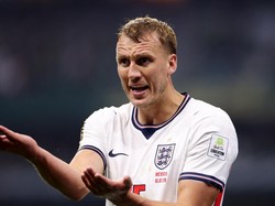 Soccer Football - FIFA World Cup 2026 - Round of 16 - Mexico v England - Estadio Azteca, Mexico City, Mexico - July 5, 2026 England's Dan Burn reacts REUTERS/Raquel Cunha