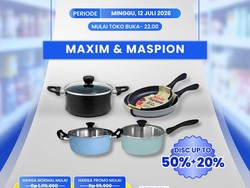 Alat Masak Banting Harga di Transmart Full Day Sale!