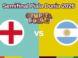 Cover live report - Semifinal Piala Dunia 2026 (Inggris vs Argentina)