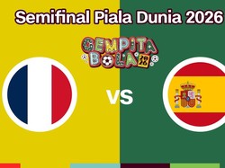Cover live report - Semifinal Piala Dunia 2026 (Prancis vs Spanyol)