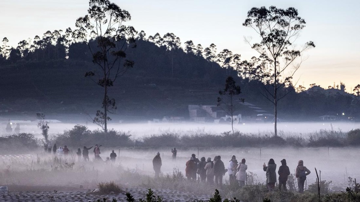 Fenomena Embun Beku di Dataran Tinggi Dieng