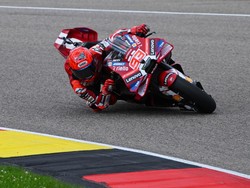 MotoGP - German Grand Prix - Sachsenring, Hohenstein-Ernstthal, Germany - July 11, 2026 Ducati Lenovo Team's Marc Marquez in action during the sprint race REUTERS/Annegret Hilse