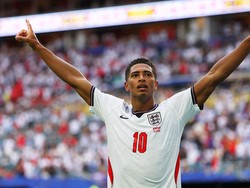 Soccer Football - FIFA World Cup 2026 - Quarter Final - Norway v England - Miami Stadium, Miami Gardens, Florida, U.S. - July 11, 2026
England's Jude Bellingham celebrates scoring their second goal REUTERS/Mike Segar     TPX IMAGES OF THE DAY