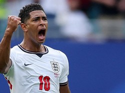 Soccer Football - FIFA World Cup 2026 - Quarter Final - Norway v England - Miami Stadium, Miami Gardens, Florida, U.S. - July 11, 2026
England's Jude Bellingham celebrates scoring their first goal REUTERS/Paul Childs     TPX IMAGES OF THE DAY