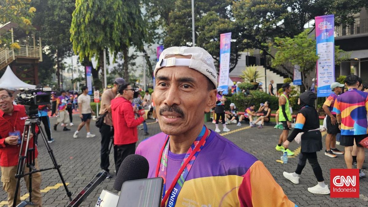 Pelari 59 Tahun Capai Finis Senior Happy Run 5K 2026 di Bawah 17 Menit