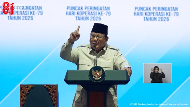 Prabowo Ungkap 30 Tahun Ekonomi RI Dikuasai Paham Neoliberal