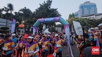 Senior Happy Run 2026 untuk Warga 50 Tahun ke Atas Berlangsung Meriah