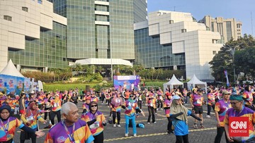 Sorotan Dunia Olahraga CNN Sport : Seribu Orang Ikut Senior Happy Run 5K 2026, Banyak Berusia 60-70 Tahun