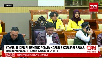 VIDEO: Komisi III DPR Bentuk Panja Awasi Tiga Kasus Korupsi Besar