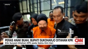 VIDEO: KPK Tahan Bupati Sukoharjo dalam Kasus Dugaan Pemerasan