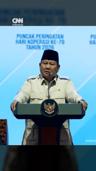Prabowo Sindir Keras Koruptor di Peringatan Hari Koperasi
